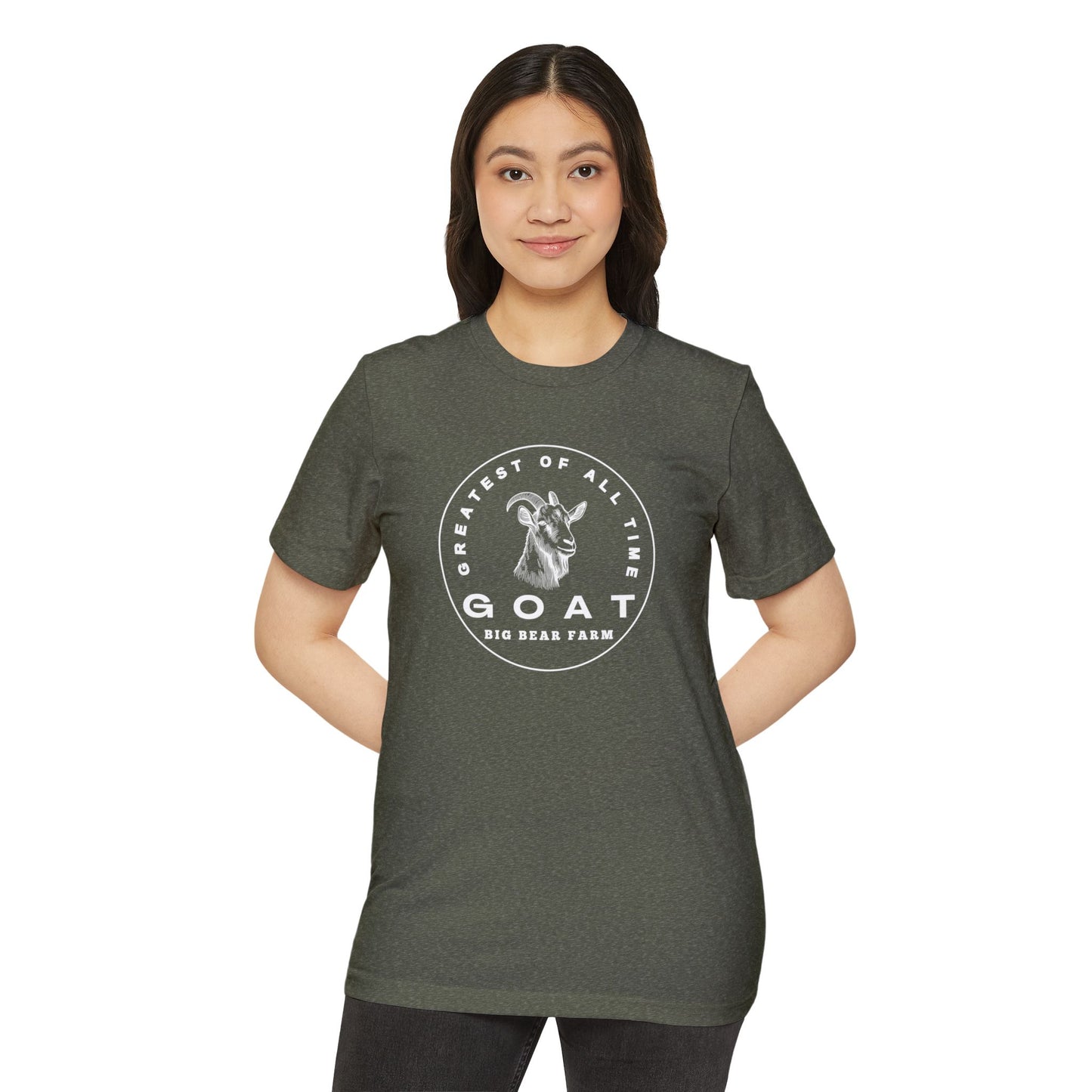 INSPIRED GOAT UNISEX Recycled ORGANIC T-Shirt