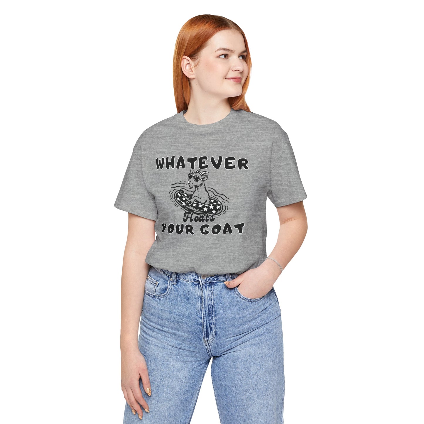 INSPIRED GOAT Float W Unisex Jersey Short Sleeve Tee