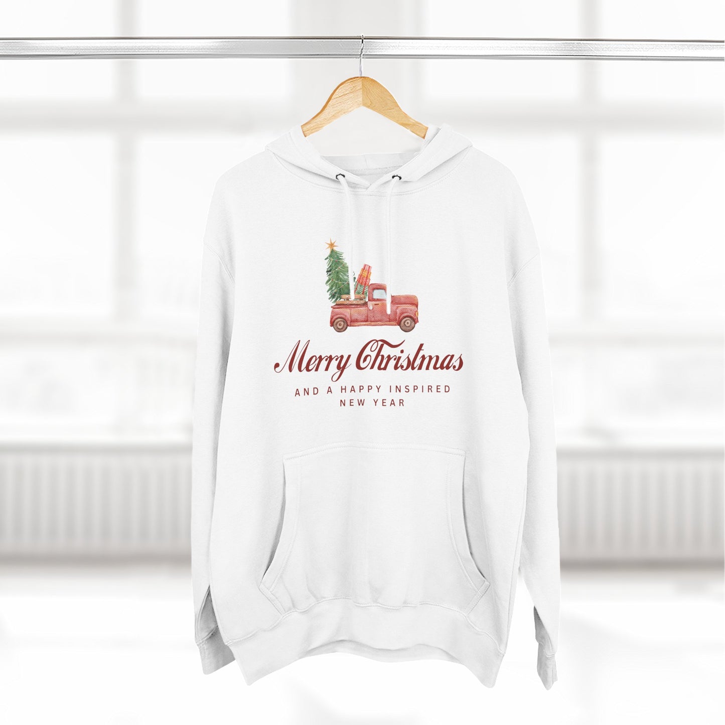 INSPIRED  SPECIAL CHRISTMAS Edition Truck Hoodie UNISEX