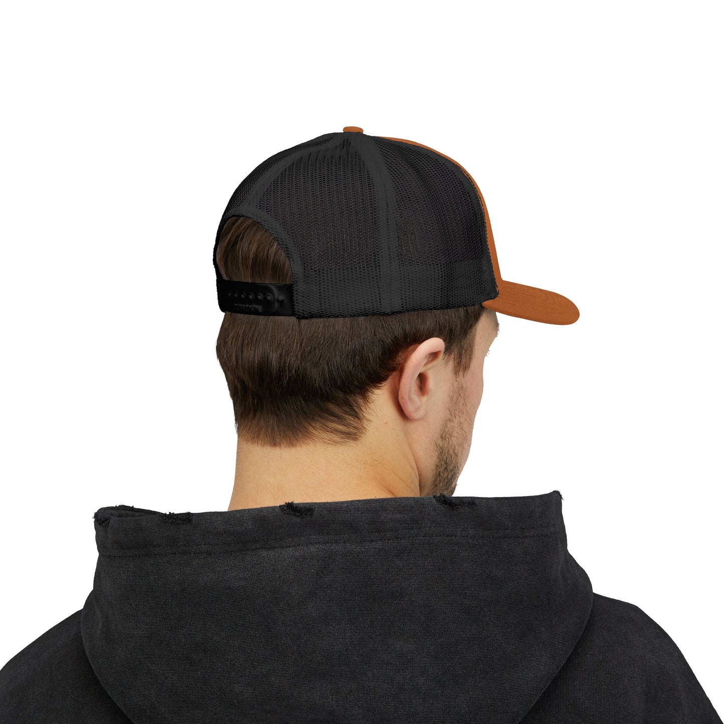 Inspired Snapback Trucker Cap — Rhinestone 'INSPIRED' Mesh Hat