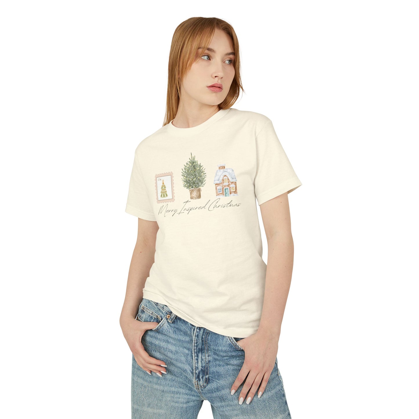 INSPIRED SPECIAL CHRISTMAS Edition PC Garment-Dyed Heavyweight Cotton Tee UNISEX