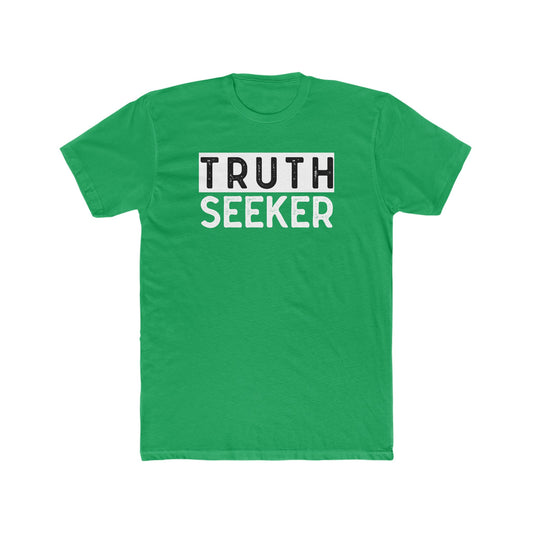 INSPIRED Truth Seeker B MEN'S Cotton Crew Tee