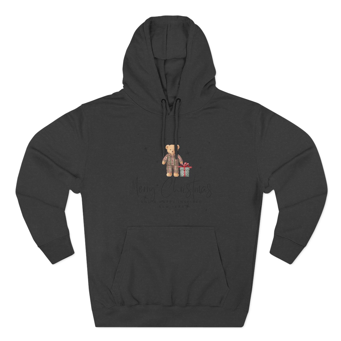 INSPIRED  SPECIAL CHRISTMAS Edition Bear Hoodie UNISEX
