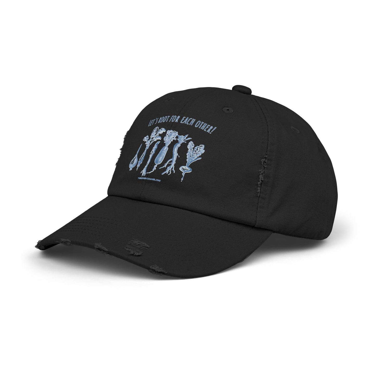 INSPIRED GARDEN L Unisex Distressed Cap - Inspired Fashion Accessory