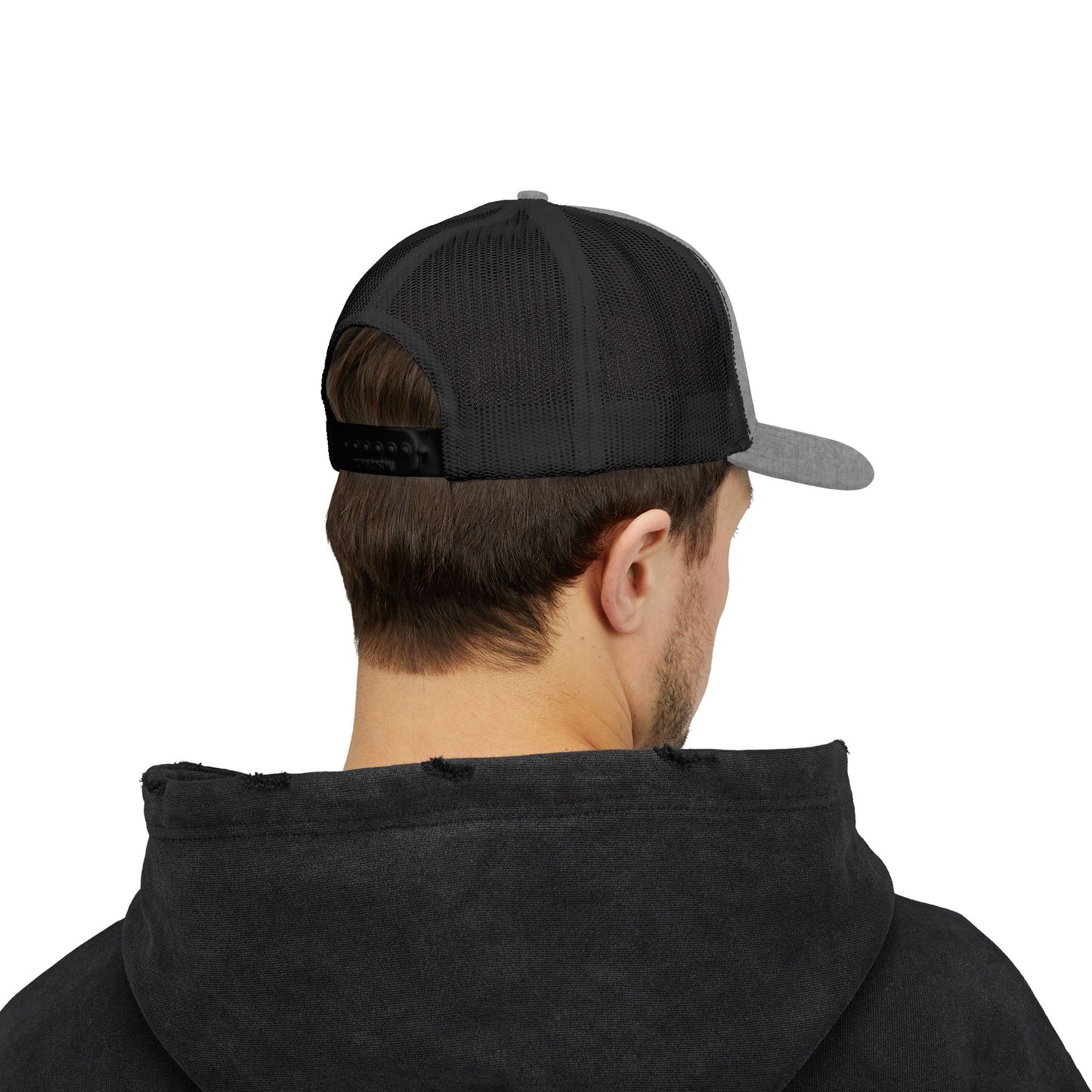 Inspired Snapback Trucker Cap — Rhinestone 'INSPIRED' Mesh Hat