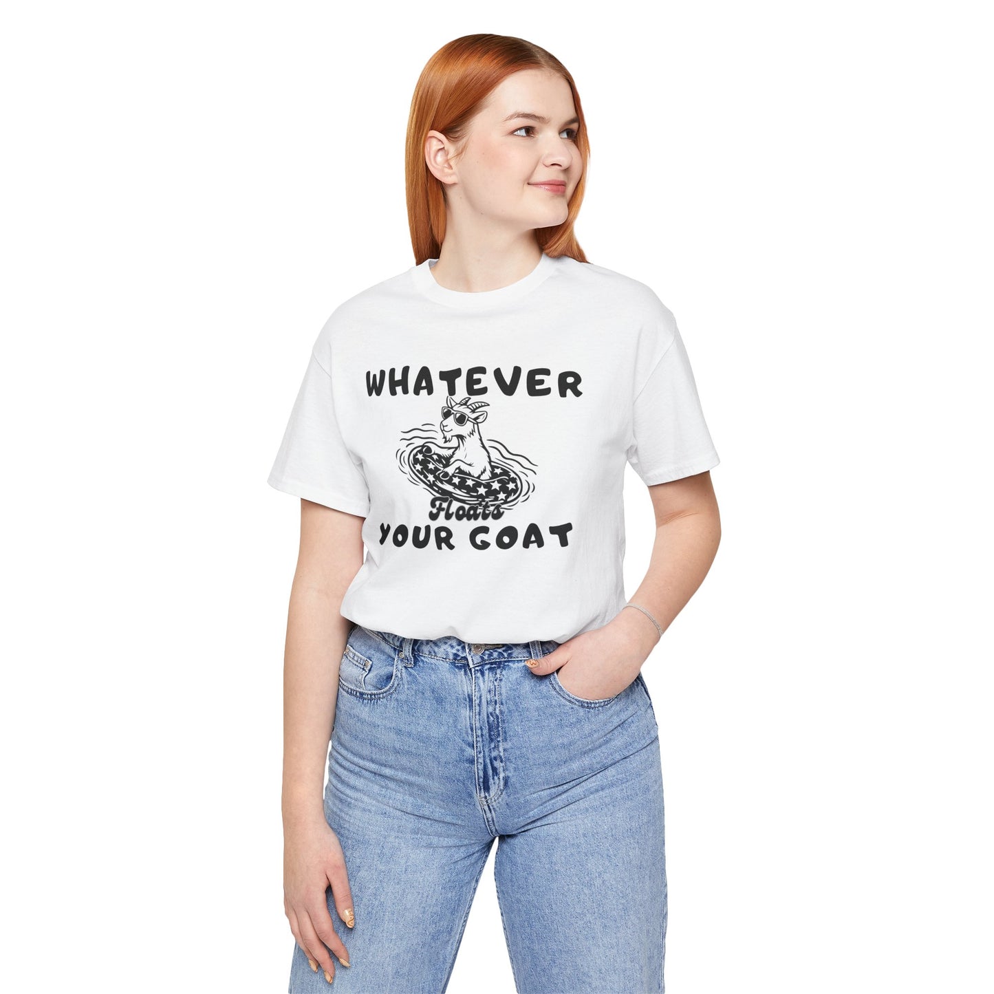 INSPIRED GOAT Float W Unisex Jersey Short Sleeve Tee