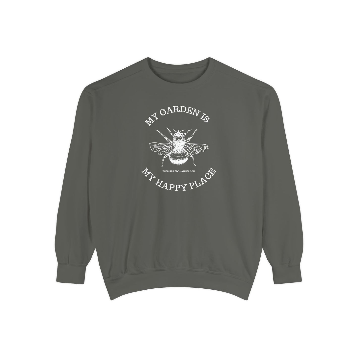 INSPIRED GARDEN Unisex Dyed Sweatshirt
