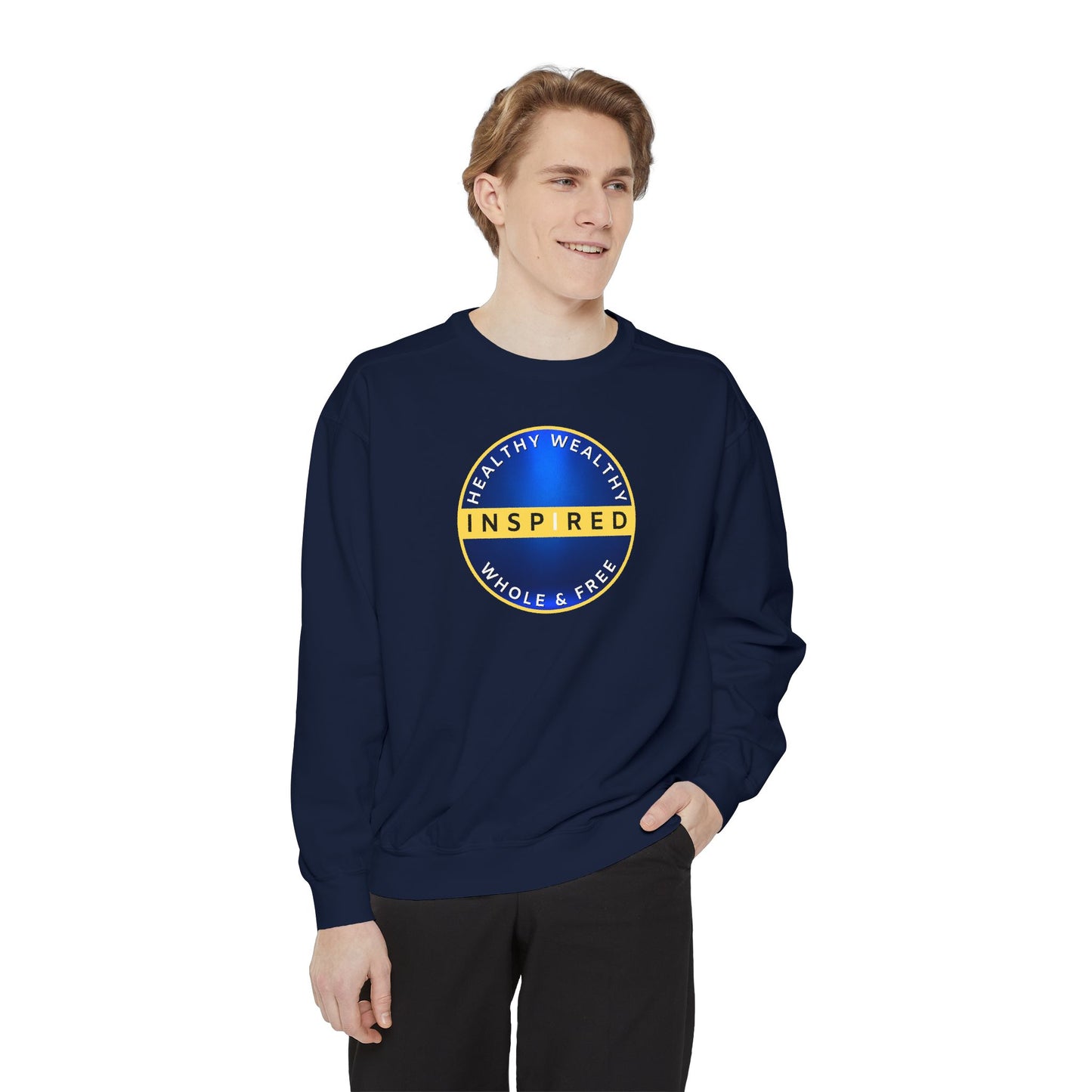 INSPIRED HWWF UNISEX Dyed Sweatshirt