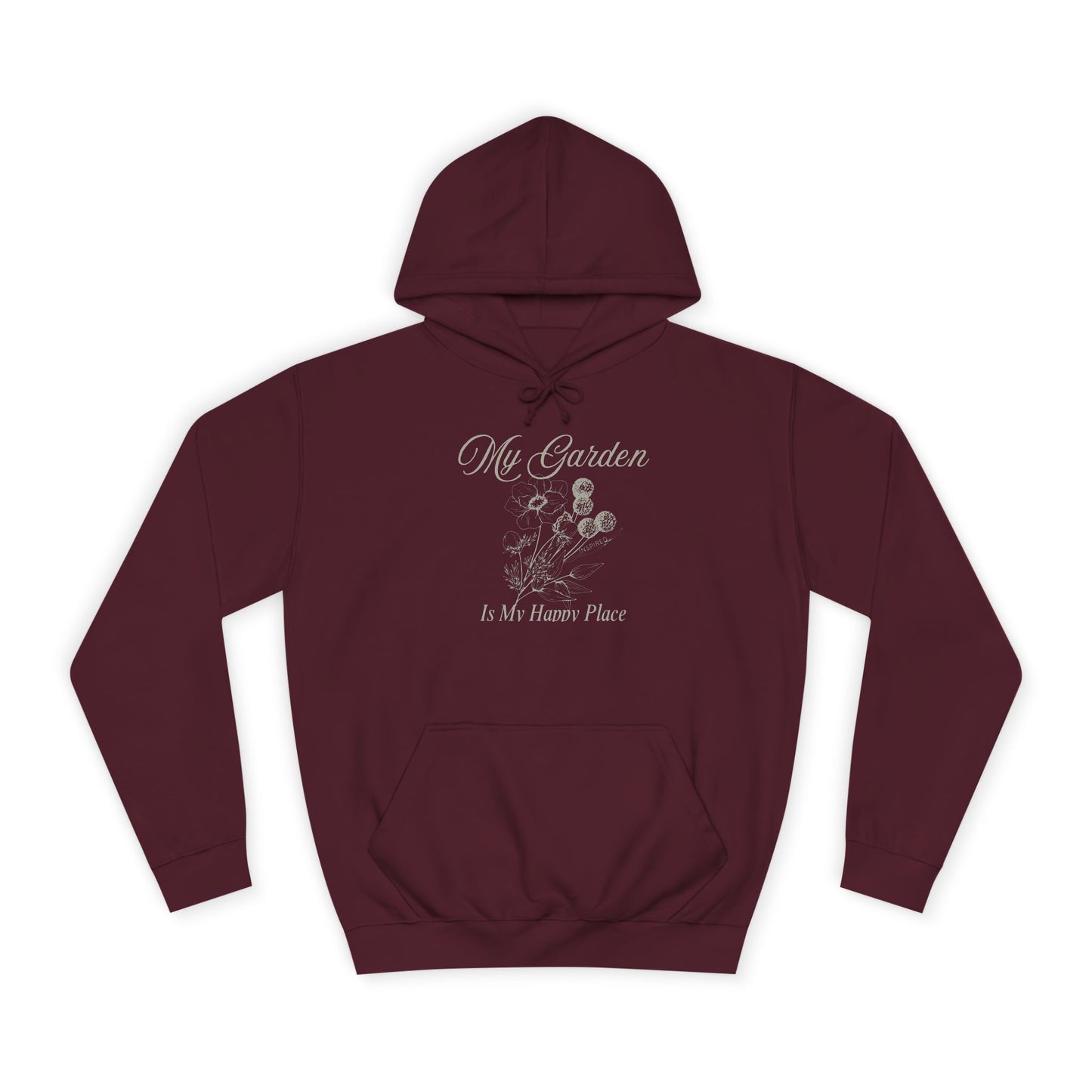 INSPIRED GARDEN M UNISEX College Hoodie