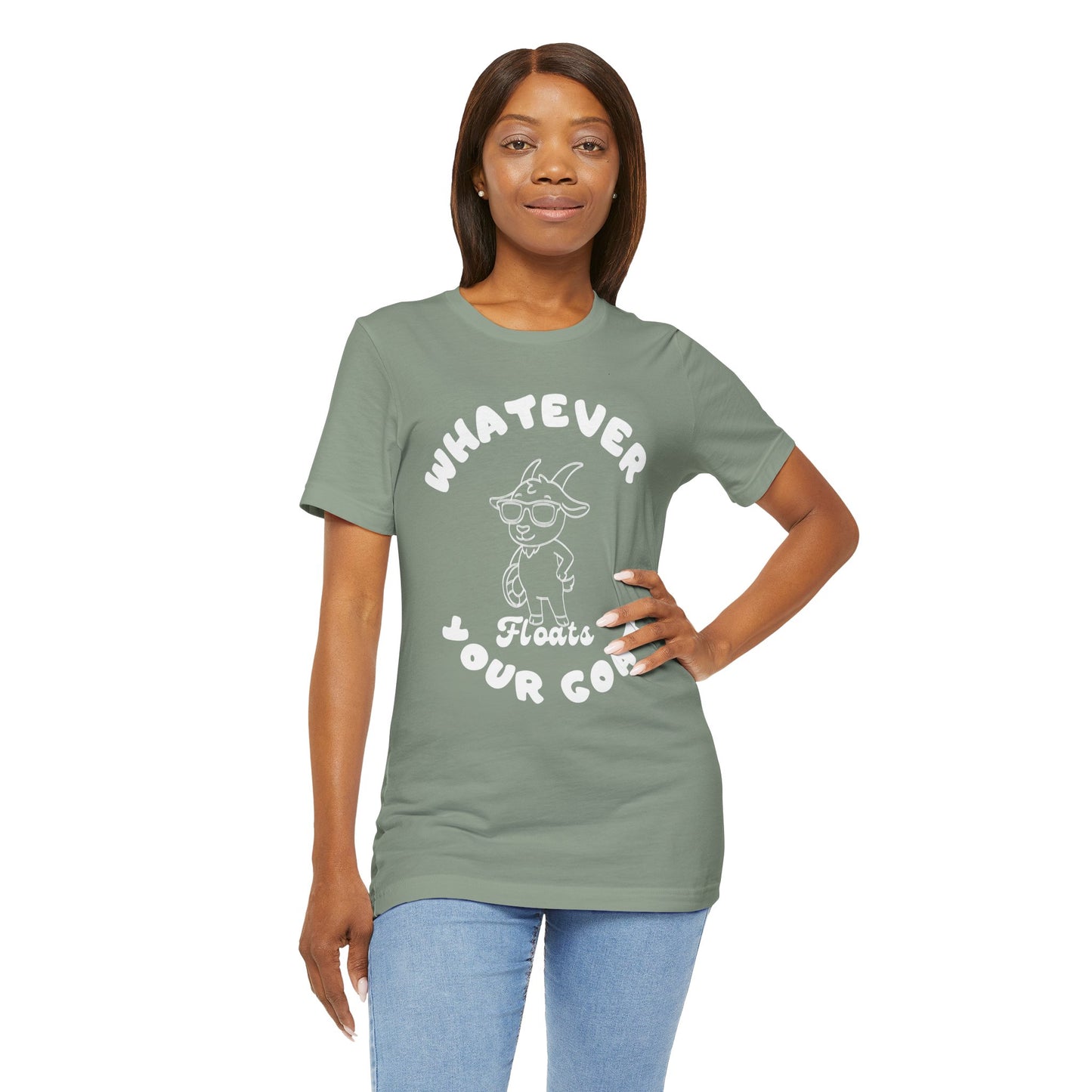INSPIRED GOAT Unisex Jersey Short Sleeve Tee