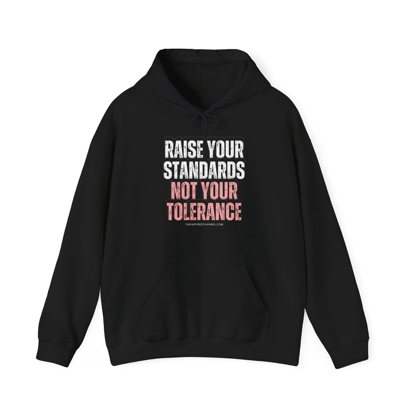 INSPIRED RAISE YOUR STANDARDS Unisex Heavy Blend™ Hooded Sweatshirt