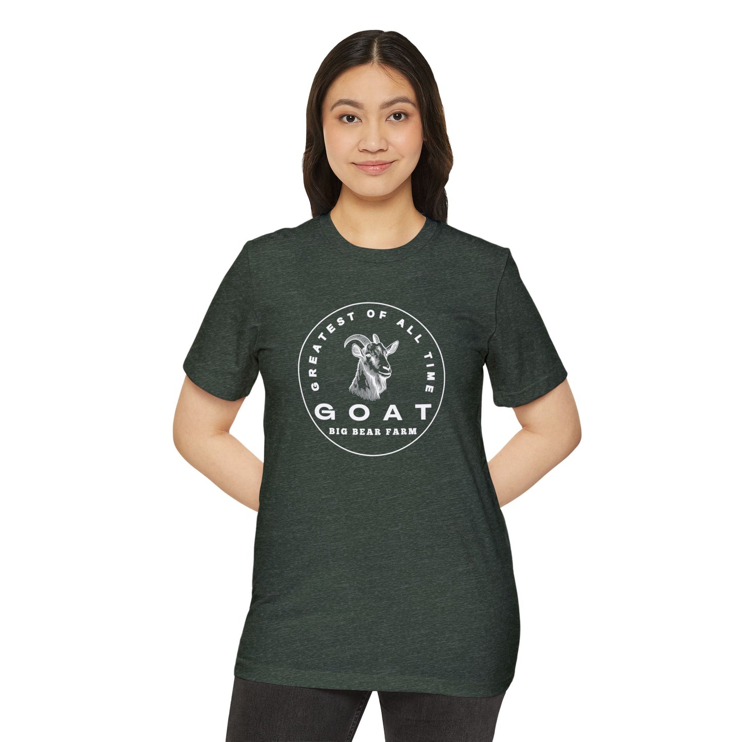 INSPIRED GOAT UNISEX Recycled ORGANIC T-Shirt