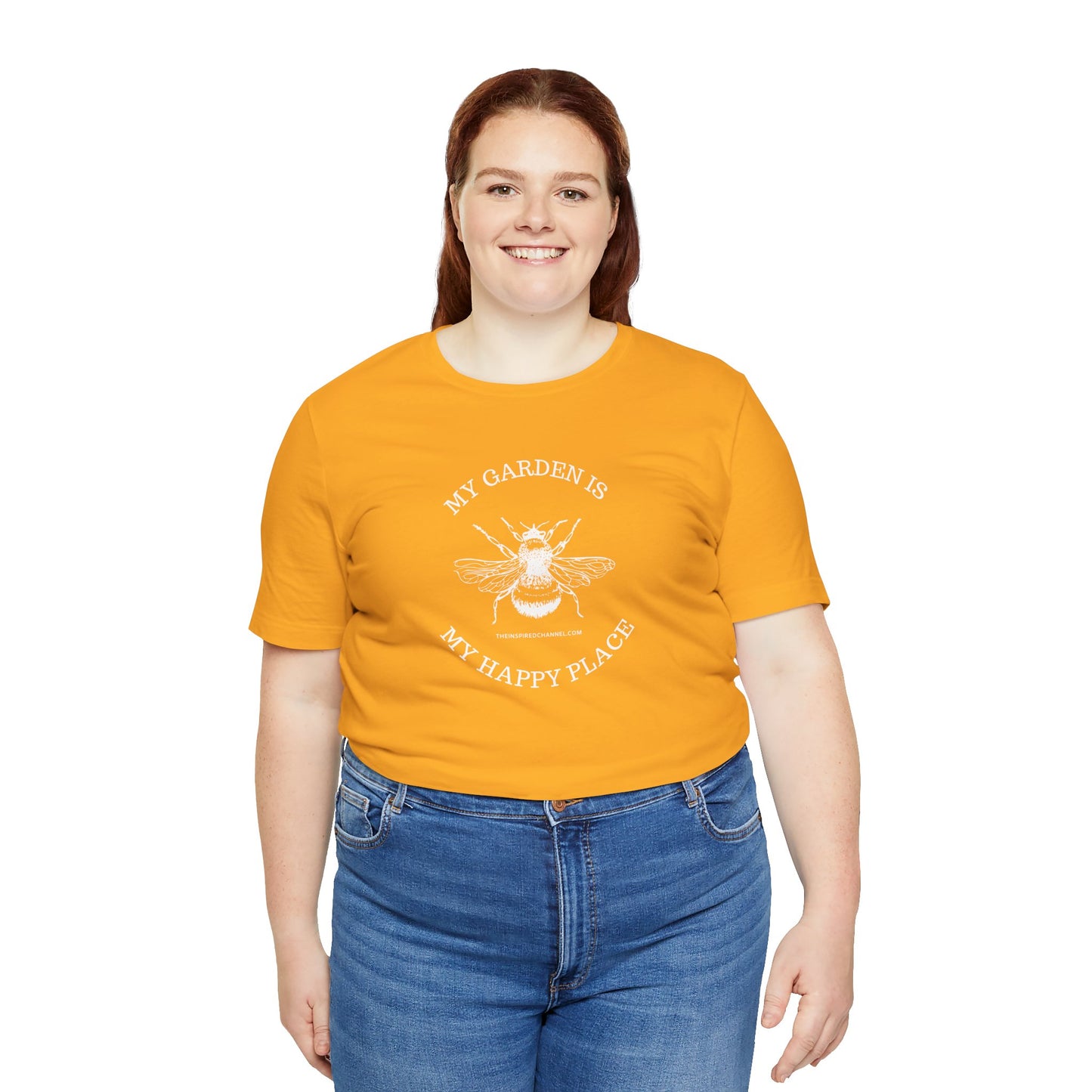 INSPIRED GARDEN Unisex Jersey Short Sleeve Tee