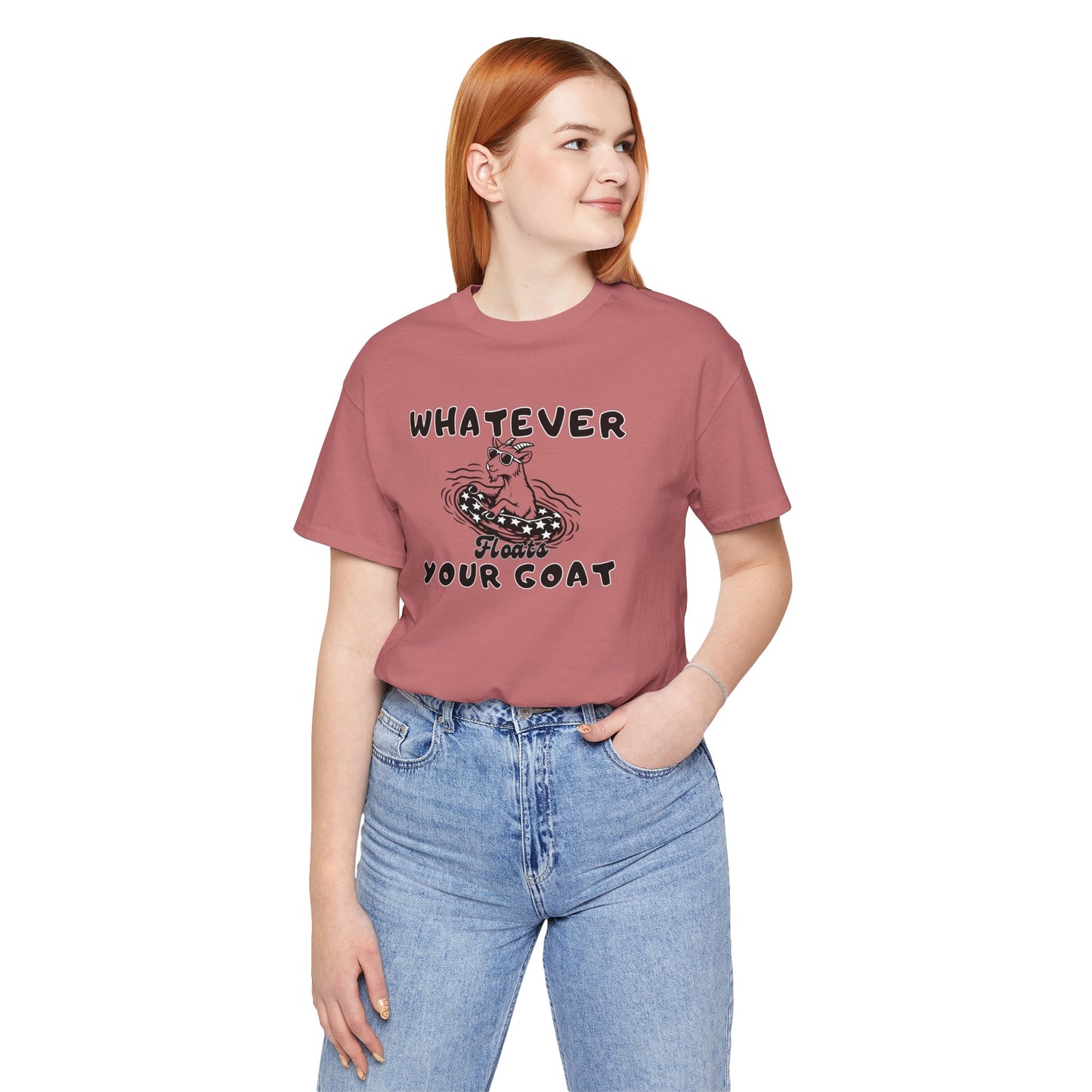 INSPIRED GOAT Float B Unisex Jersey Short Sleeve Tee
