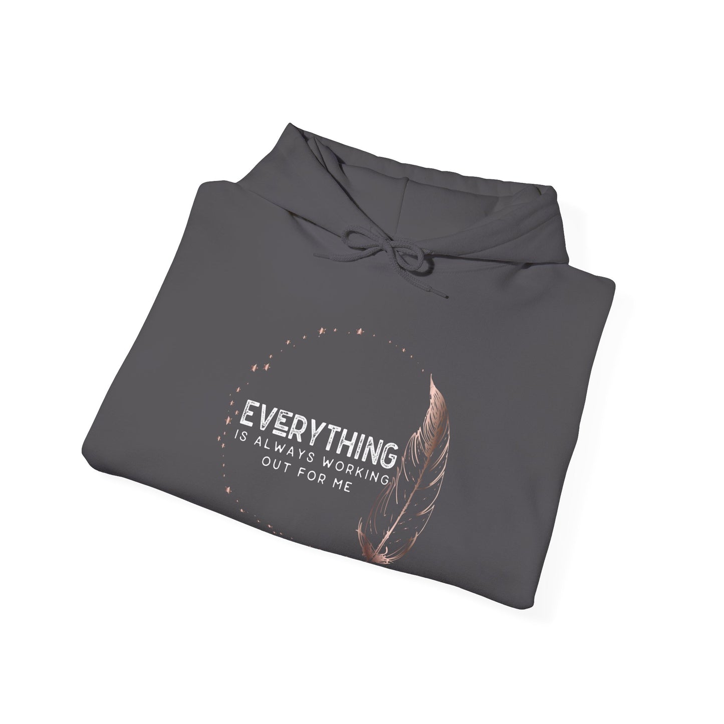 INSPIRED Everything is always... Heavy Blend Hooded Sweatshirt