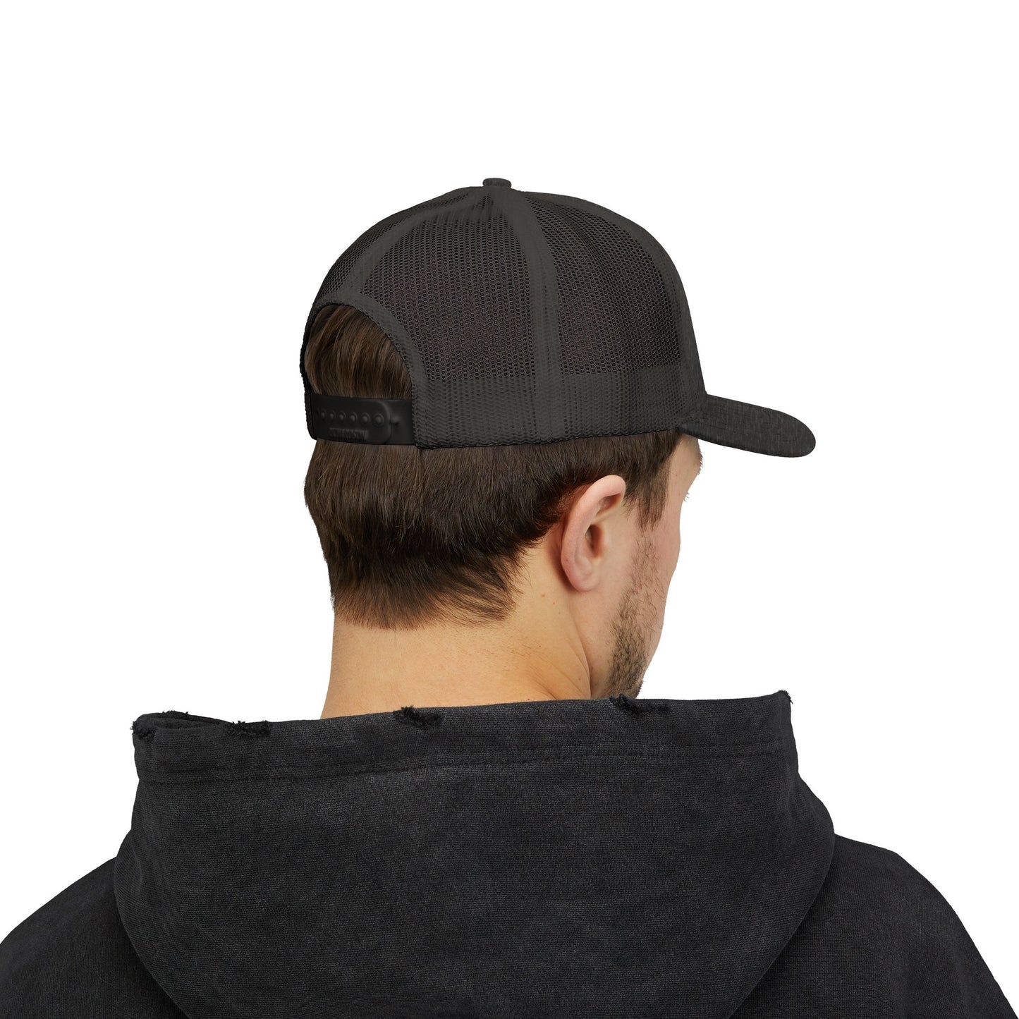 Inspired Snapback Trucker Cap — Rhinestone 'INSPIRED' Mesh Hat