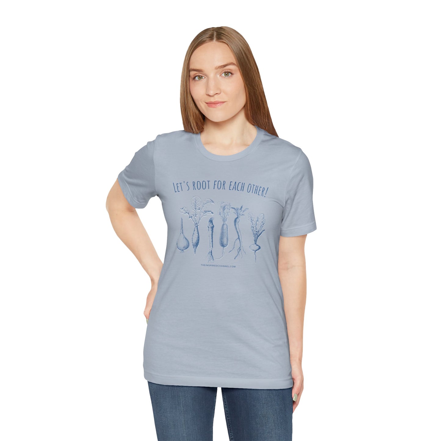 INSPIRED GARDEN L Unisex Jersey Short Sleeve Tee
