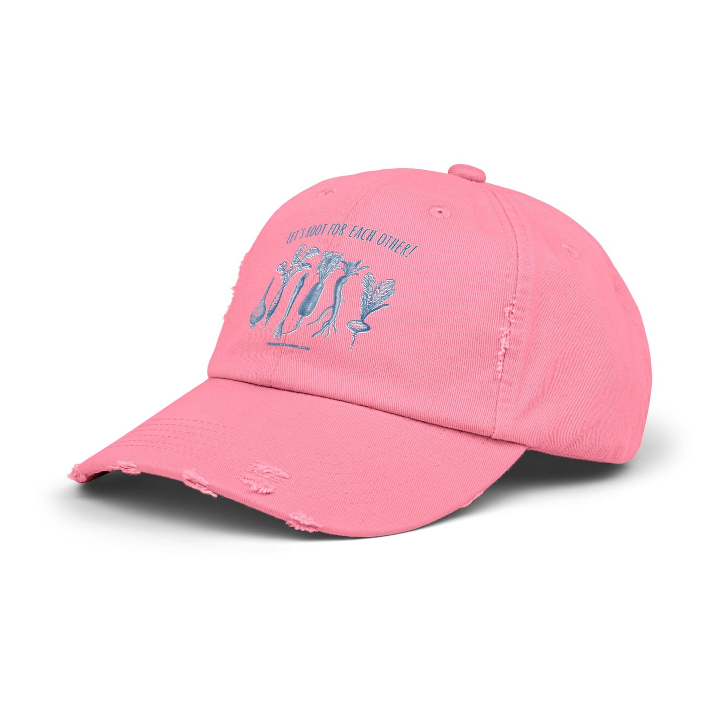 INSPIRED GARDEN L Unisex Distressed Cap - Inspired Fashion Accessory