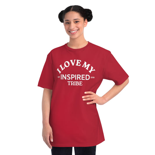 I LOVE MY INSPIRED TRIBE Unisex Organic Classic T-Shirt