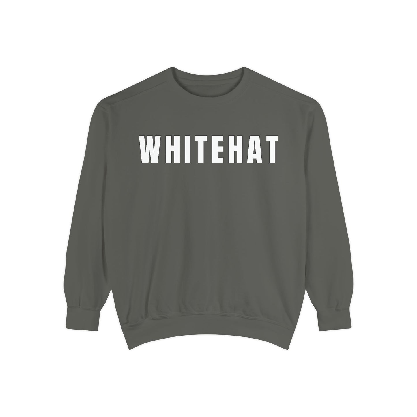 INSPIRED Whitehat UNISEX Garment-Dyed Sweatshirt