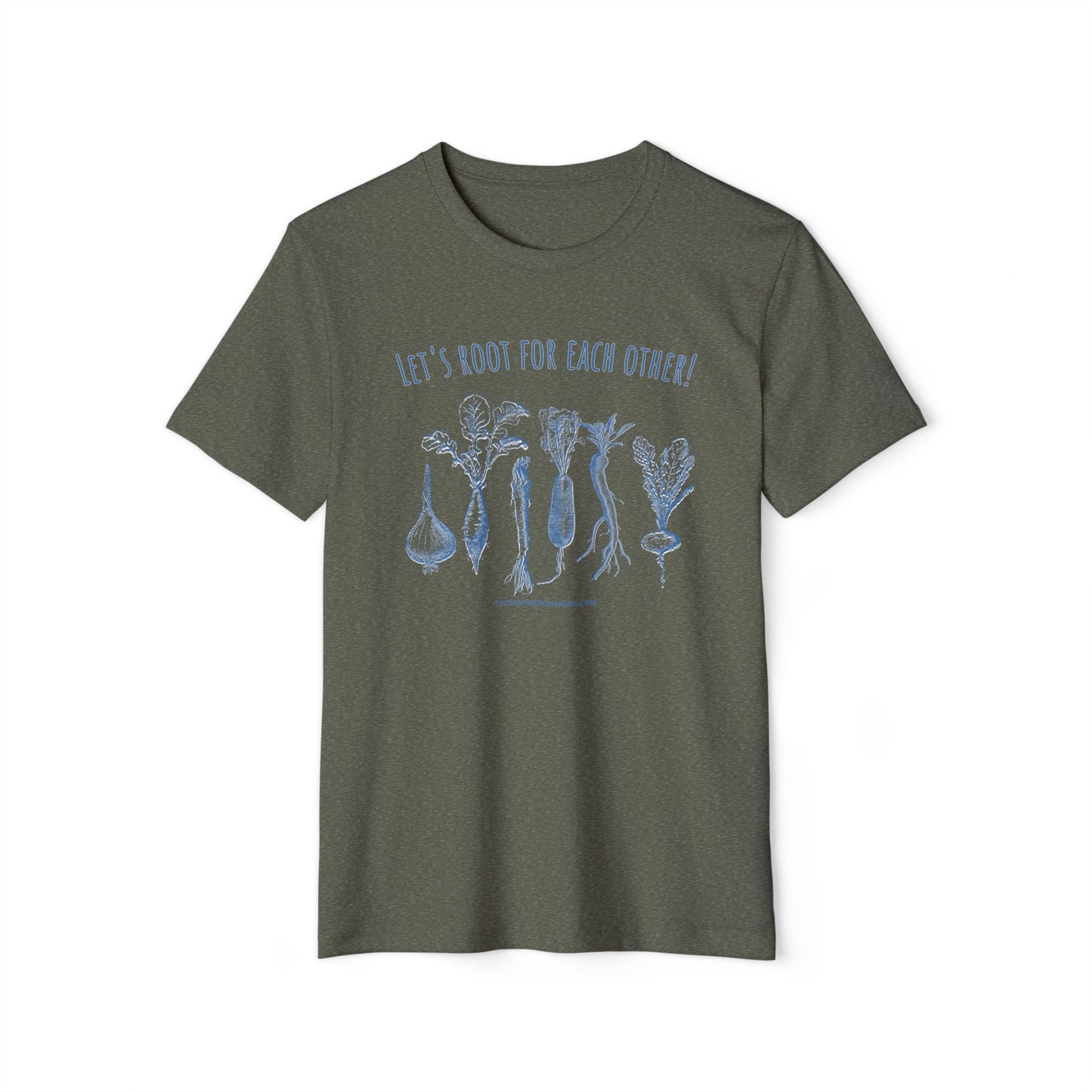 INSPIRED GARDEN L Unisex Recycled ORGANIC T-Shirt
