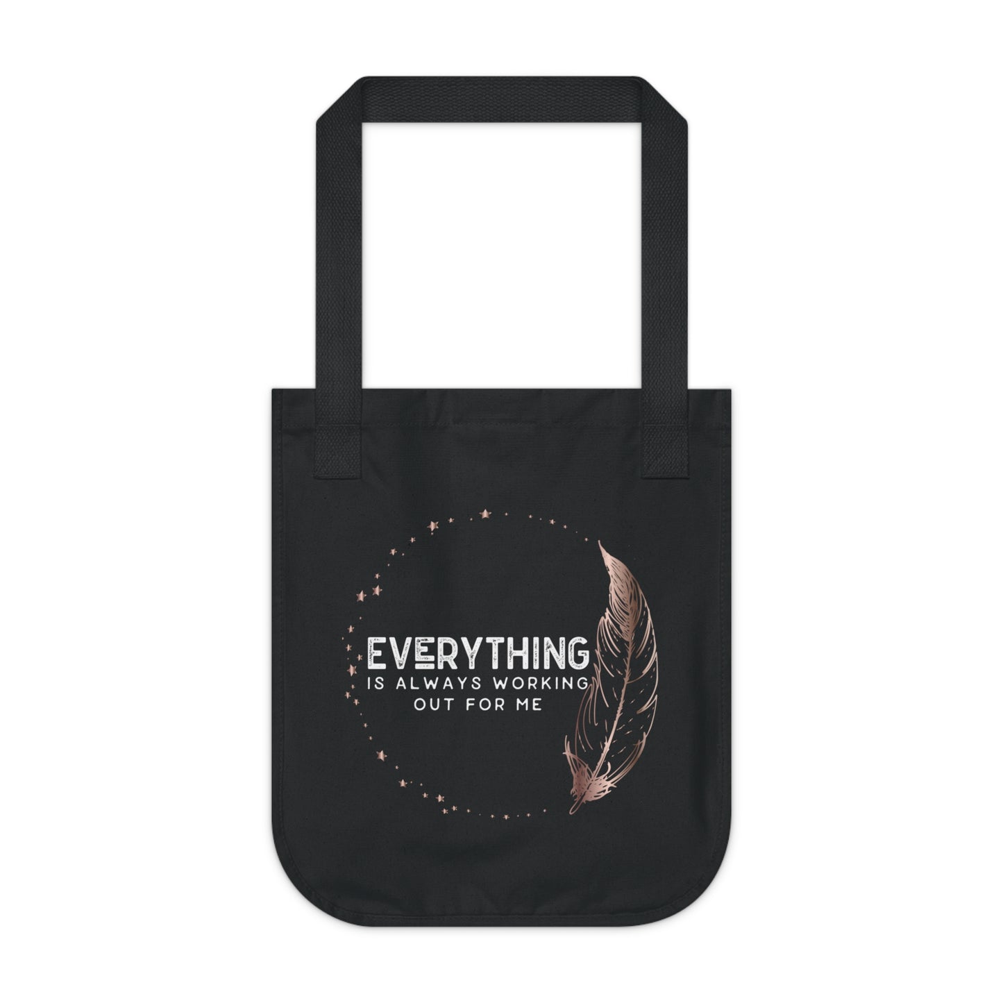 INSPIRED Everything Is Always... Organic Canvas Tote Bag