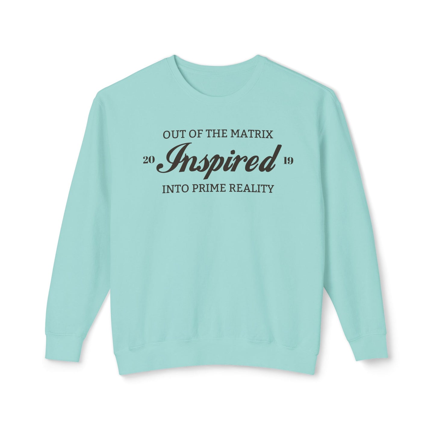 INSPIRED PRIME REALITY Unisex Lightweight Crewneck Sweatshirt