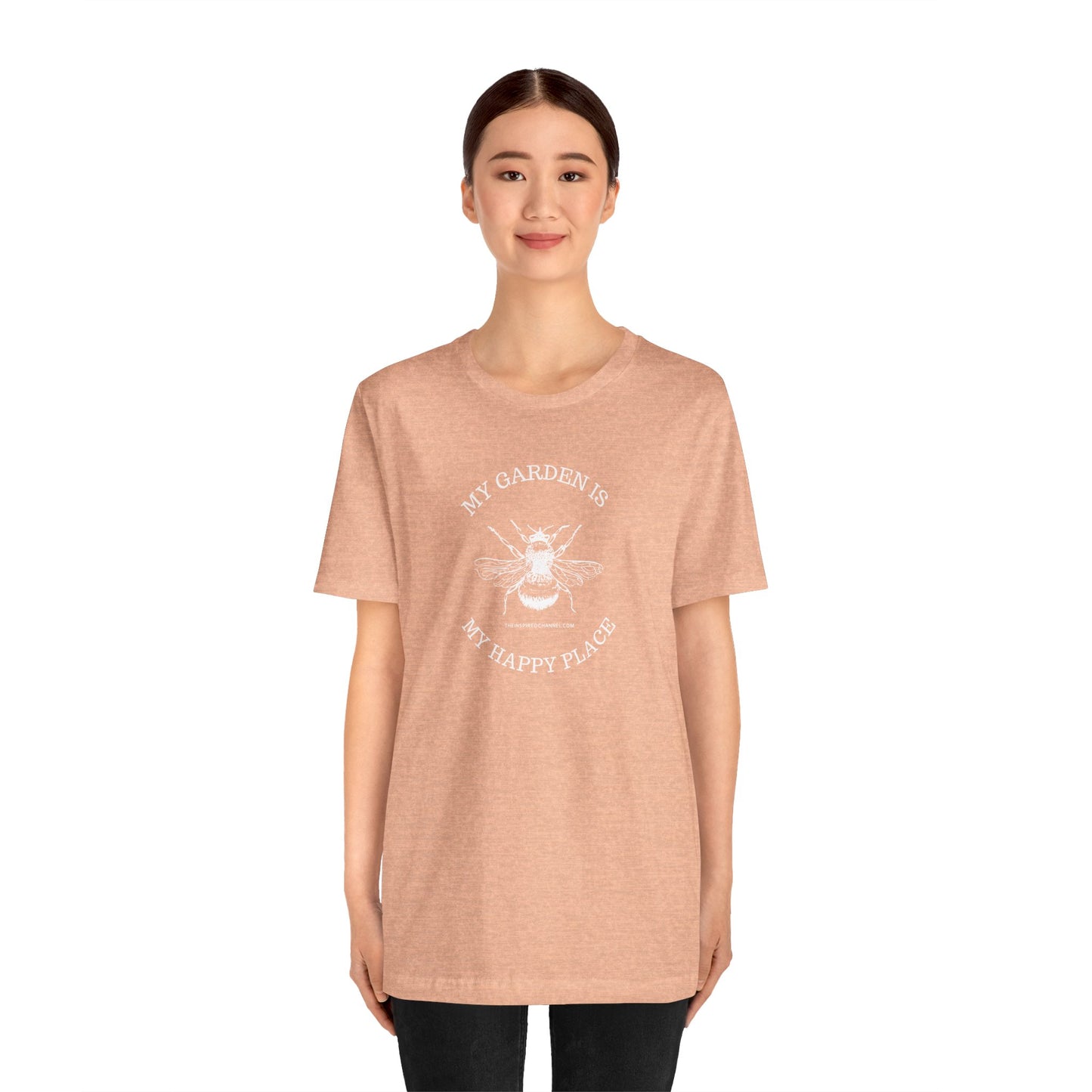 INSPIRED GARDEN Unisex Jersey Short Sleeve Tee