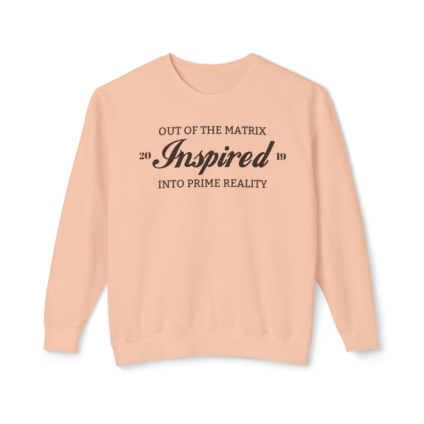 INSPIRED PRIME REALITY Unisex Lightweight Crewneck Sweatshirt