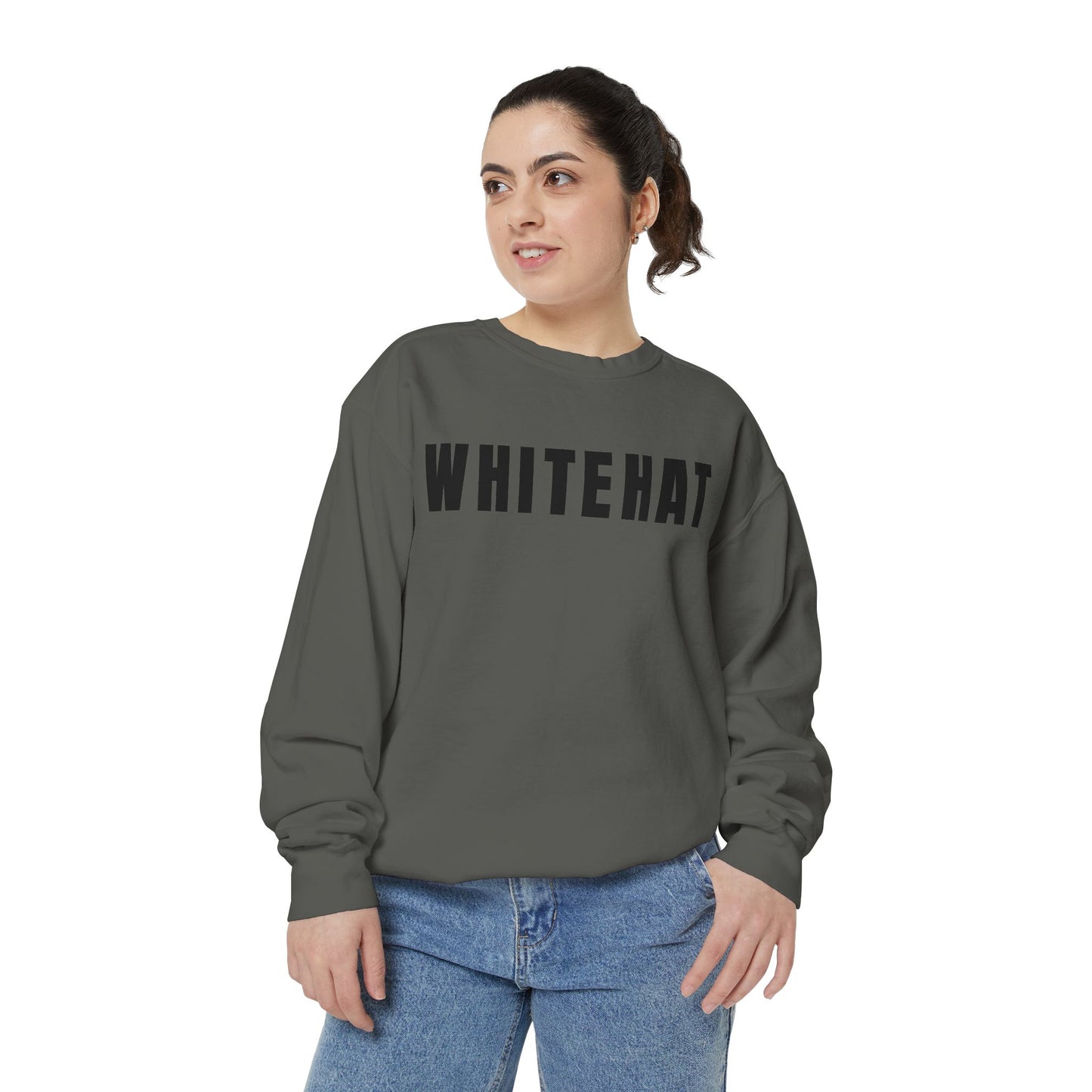 INSPIRED Whitehat UNISEX Garment-Dyed Sweatshirt