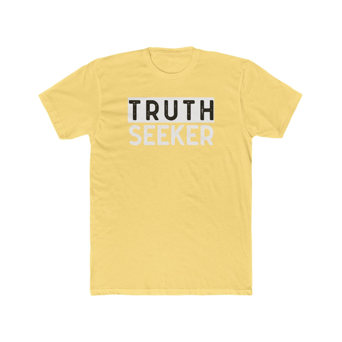 INSPIRED Truth Seeker H Men's Cotton Crew Tee