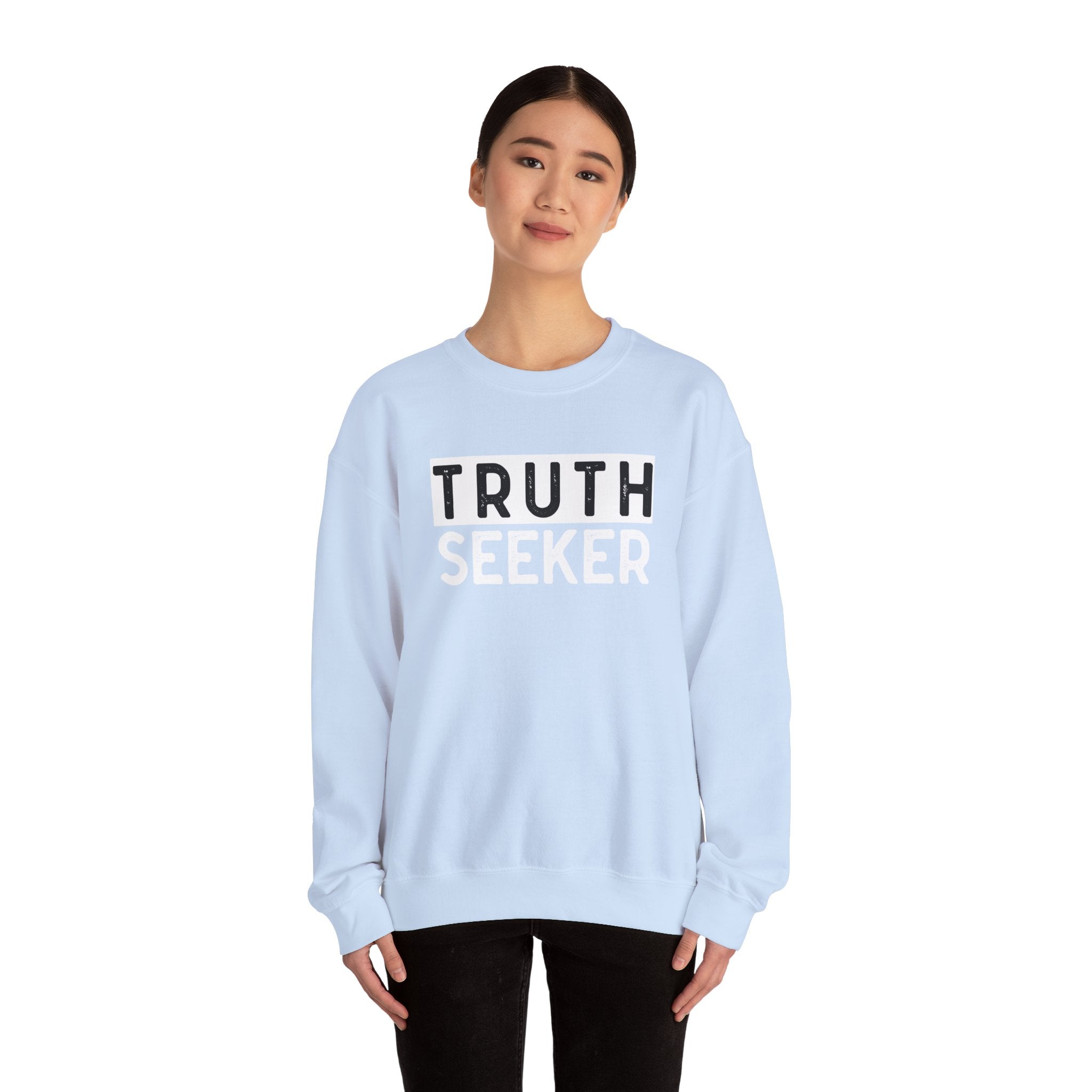 INSPIRED TRUTH SEEKER Heavy Blend™ UNISEX Crewneck Sweatshirt