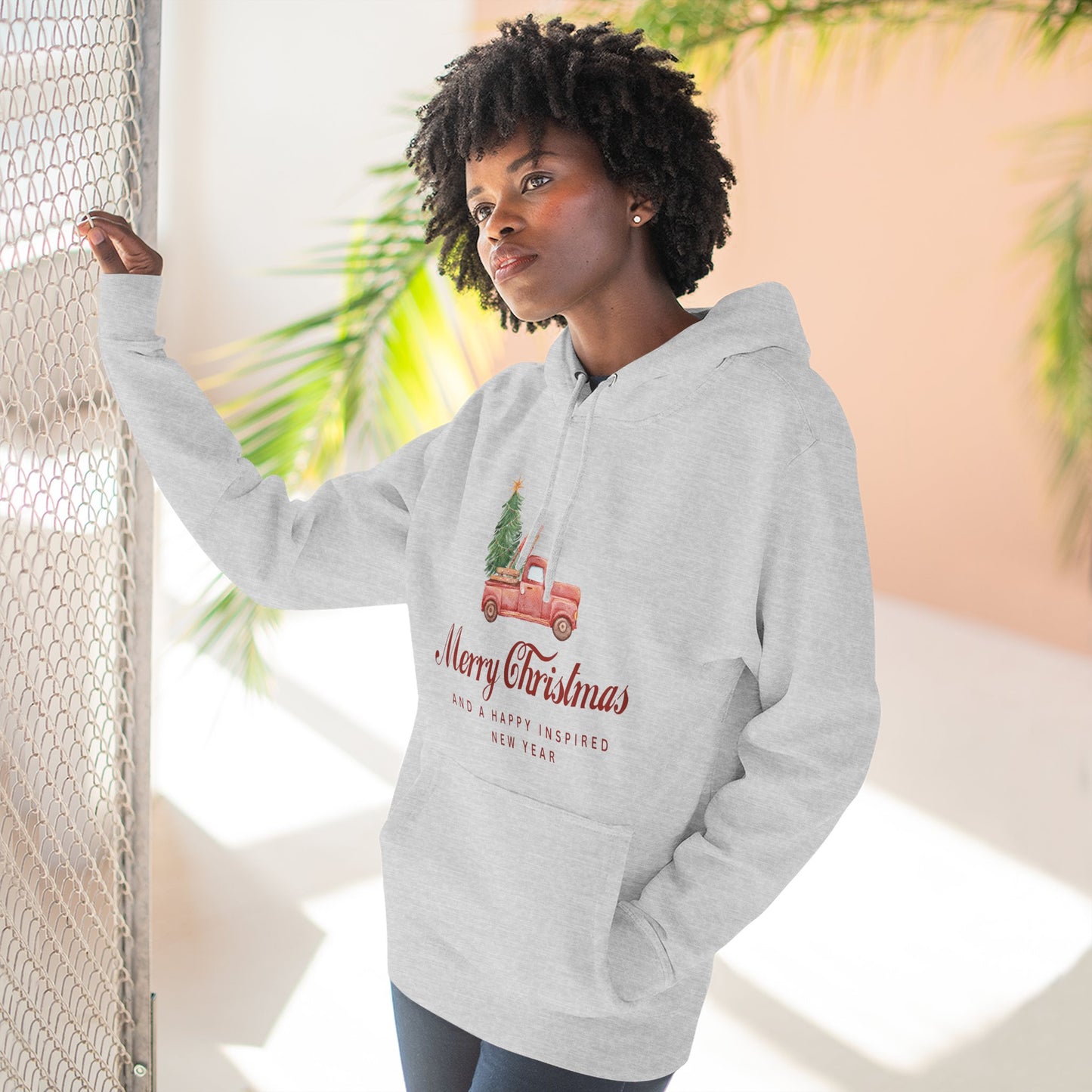 INSPIRED  SPECIAL CHRISTMAS Edition Truck Hoodie UNISEX