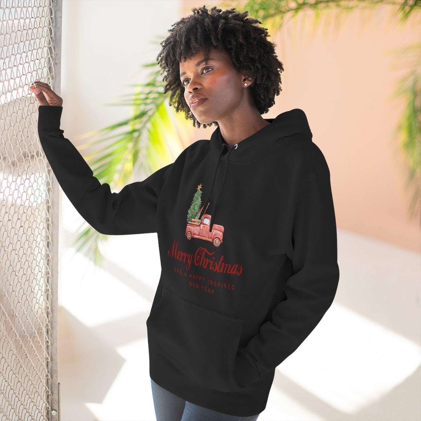INSPIRED  SPECIAL CHRISTMAS Edition Truck Hoodie UNISEX