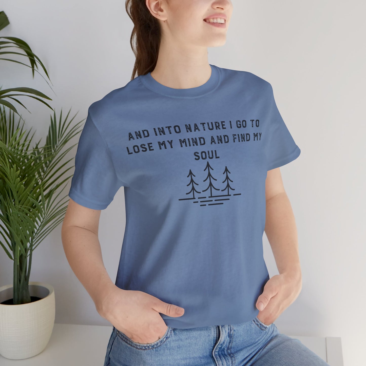 INSPIRED GARDEN Unisex Jersey Short Sleeve Tee
