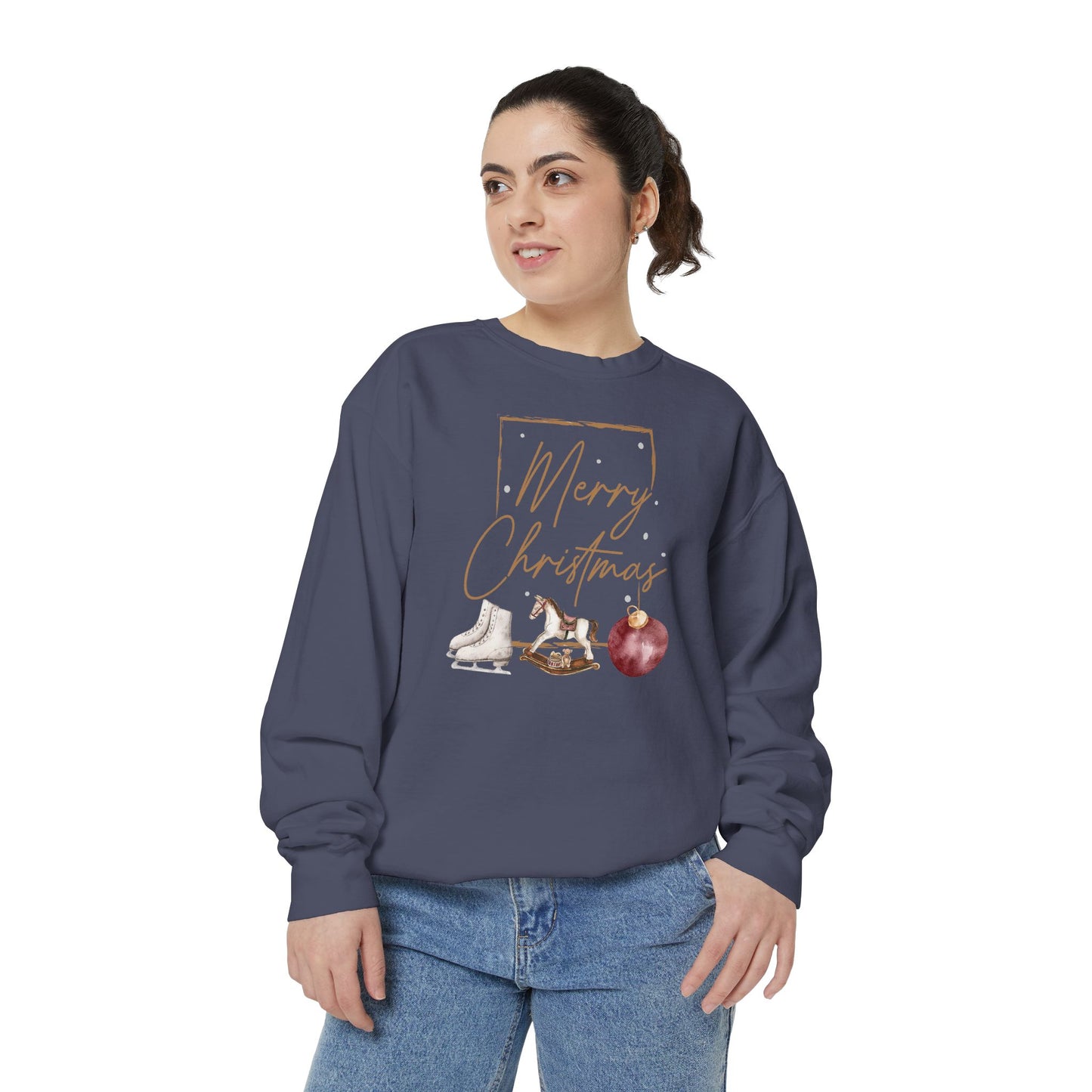 INSPIRED SPECIAL CHRISTMAS EDITION UNISEX Garment-Dyed Sweatshirt