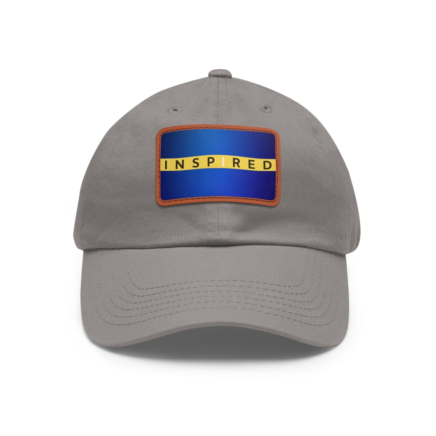 INSPIRED HWWF Dad Hat with Leather Patch