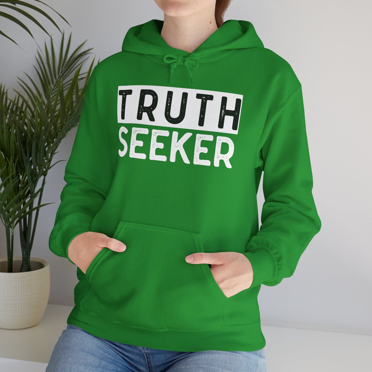 INSPIRED Truth Seeker UNISEX Heavy Blend Hooded Sweatshirt