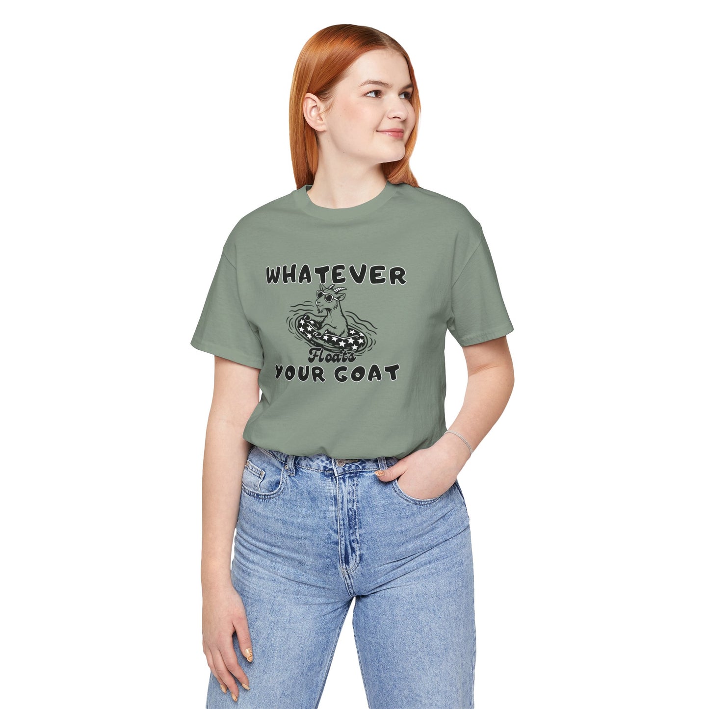 INSPIRED GOAT Float B Unisex Jersey Short Sleeve Tee