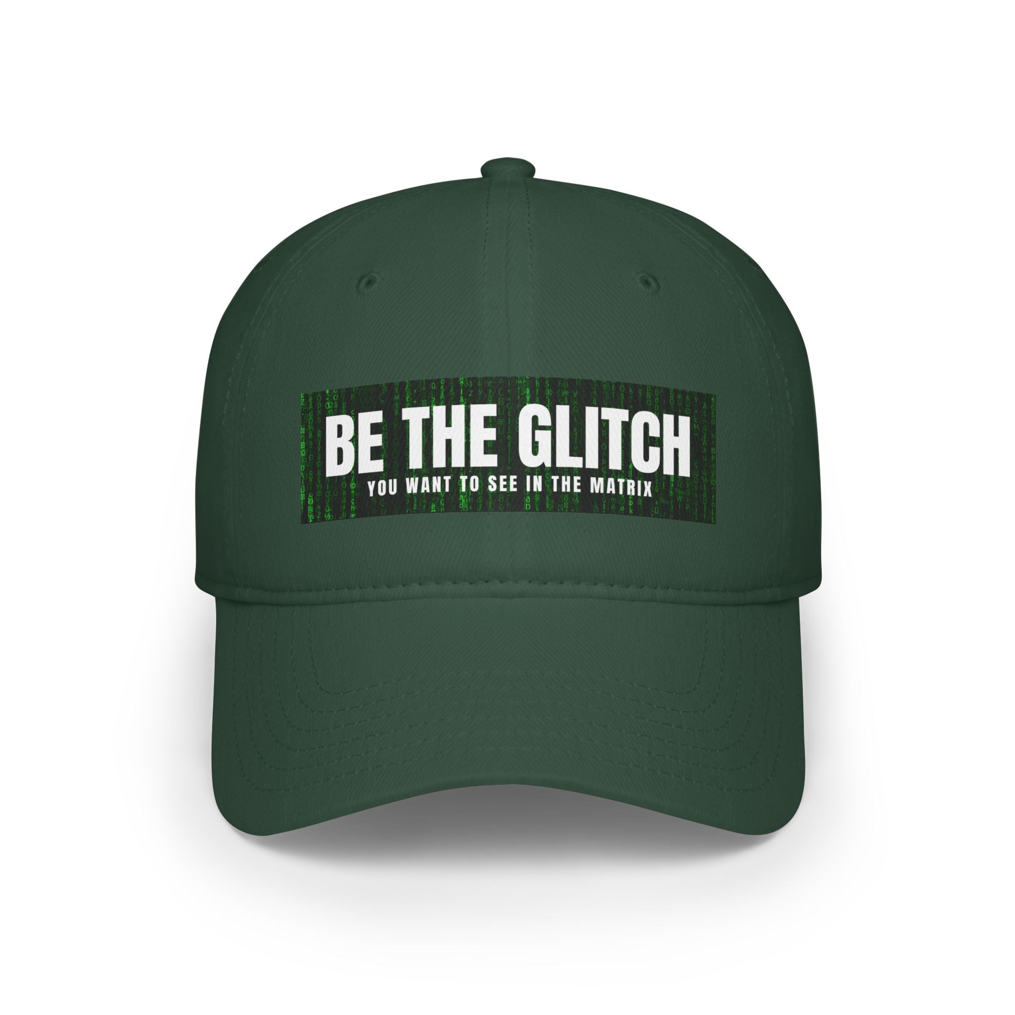 BE THE GLITCH Low Profile Baseball Cap