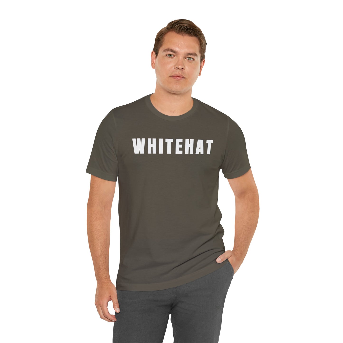 INSPIRED WHITEHAT M Unisex Jersey Short Sleeve Tee