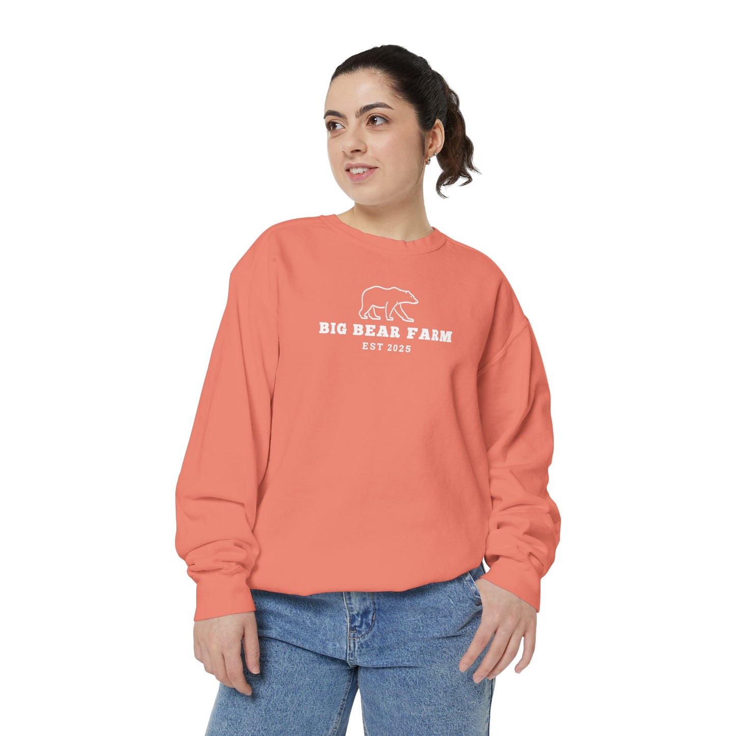 INSPIRED Big Bear Farm Unisex Dyed Sweatshirt