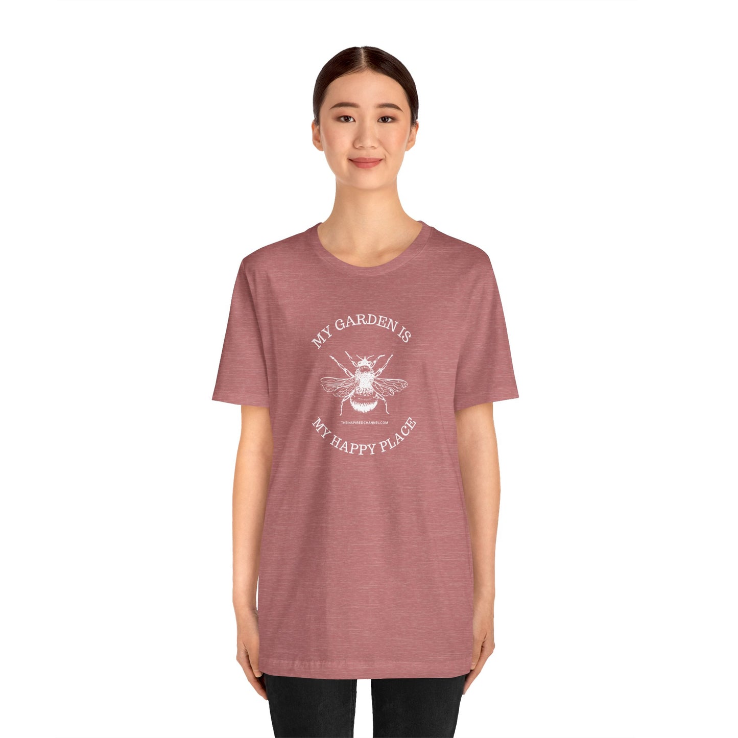 INSPIRED GARDEN Unisex Jersey Short Sleeve Tee
