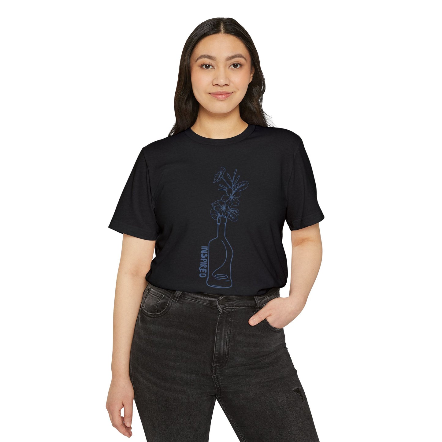 INSPIRED GARDEN V Unisex Recycled ORGANIC T-Shirt