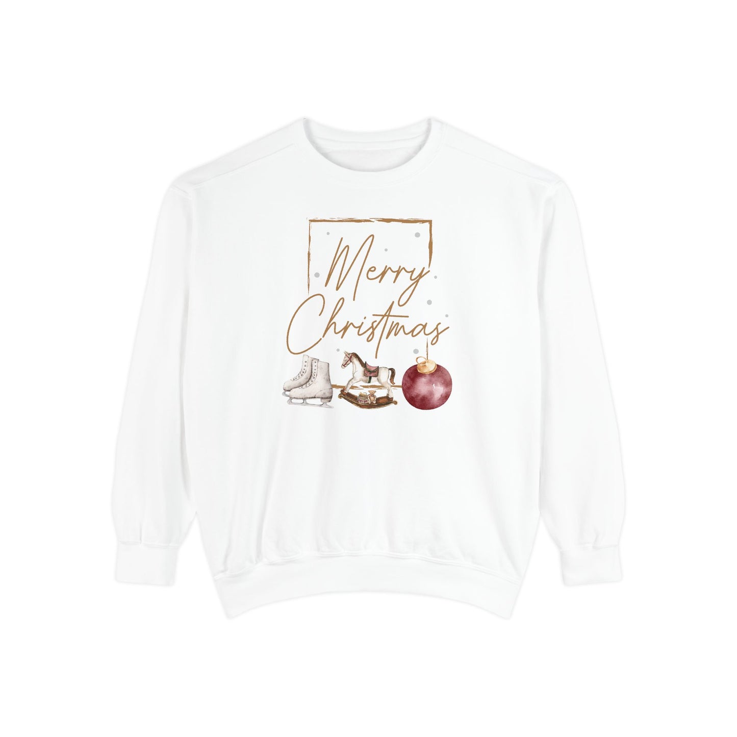INSPIRED SPECIAL CHRISTMAS EDITION UNISEX Garment-Dyed Sweatshirt