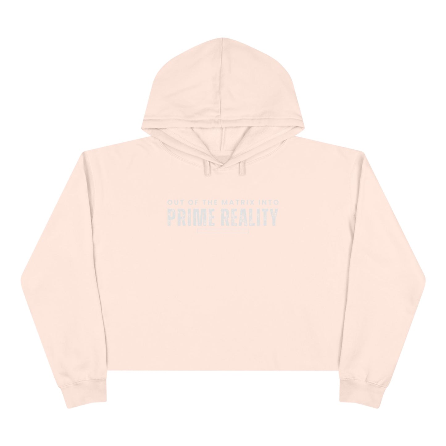 PRIME REALITY Crop Hoodie