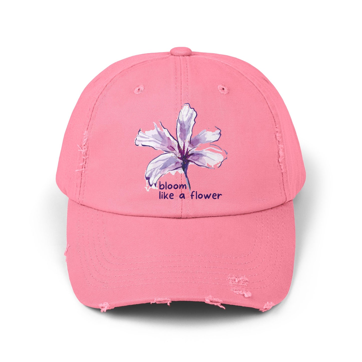INSPIRED GARDEN Unisex Distressed Cap - Inspired Fashion Accessory
