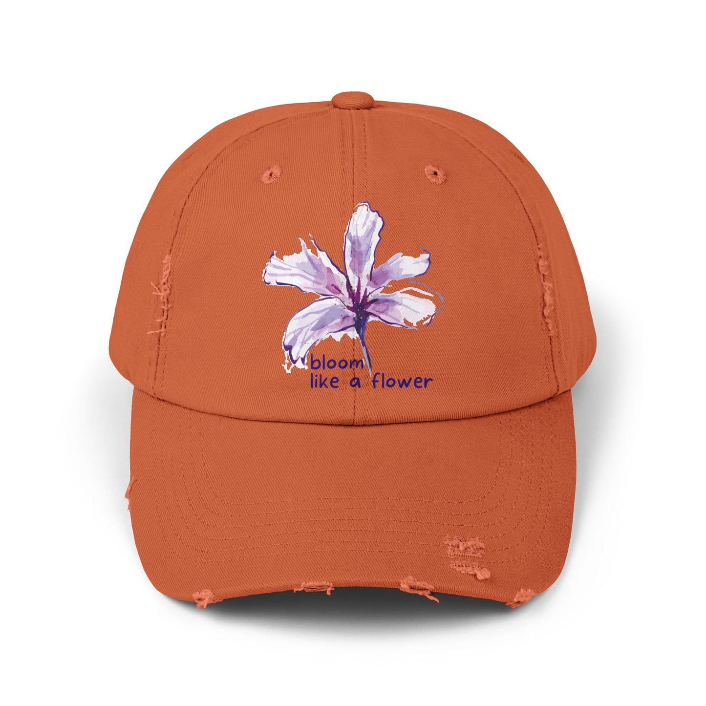 INSPIRED GARDEN Unisex Distressed Cap - Inspired Fashion Accessory