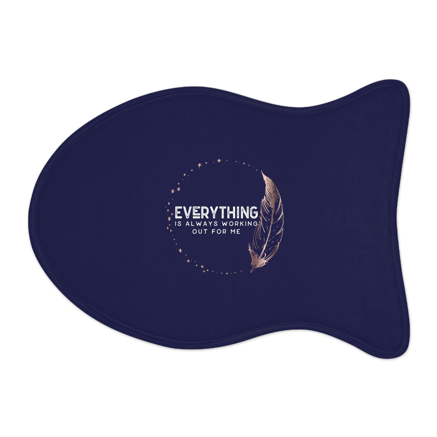 INSPIRED Everything Is Always... Pet Feeding Mats