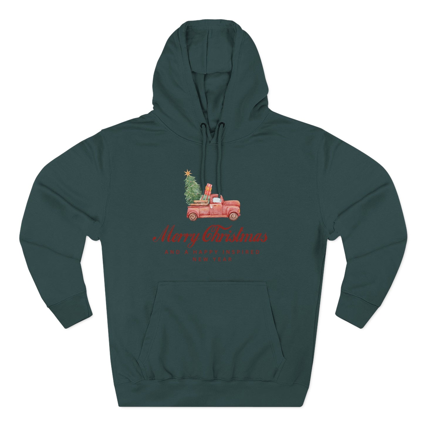 INSPIRED  SPECIAL CHRISTMAS Edition Truck Hoodie UNISEX